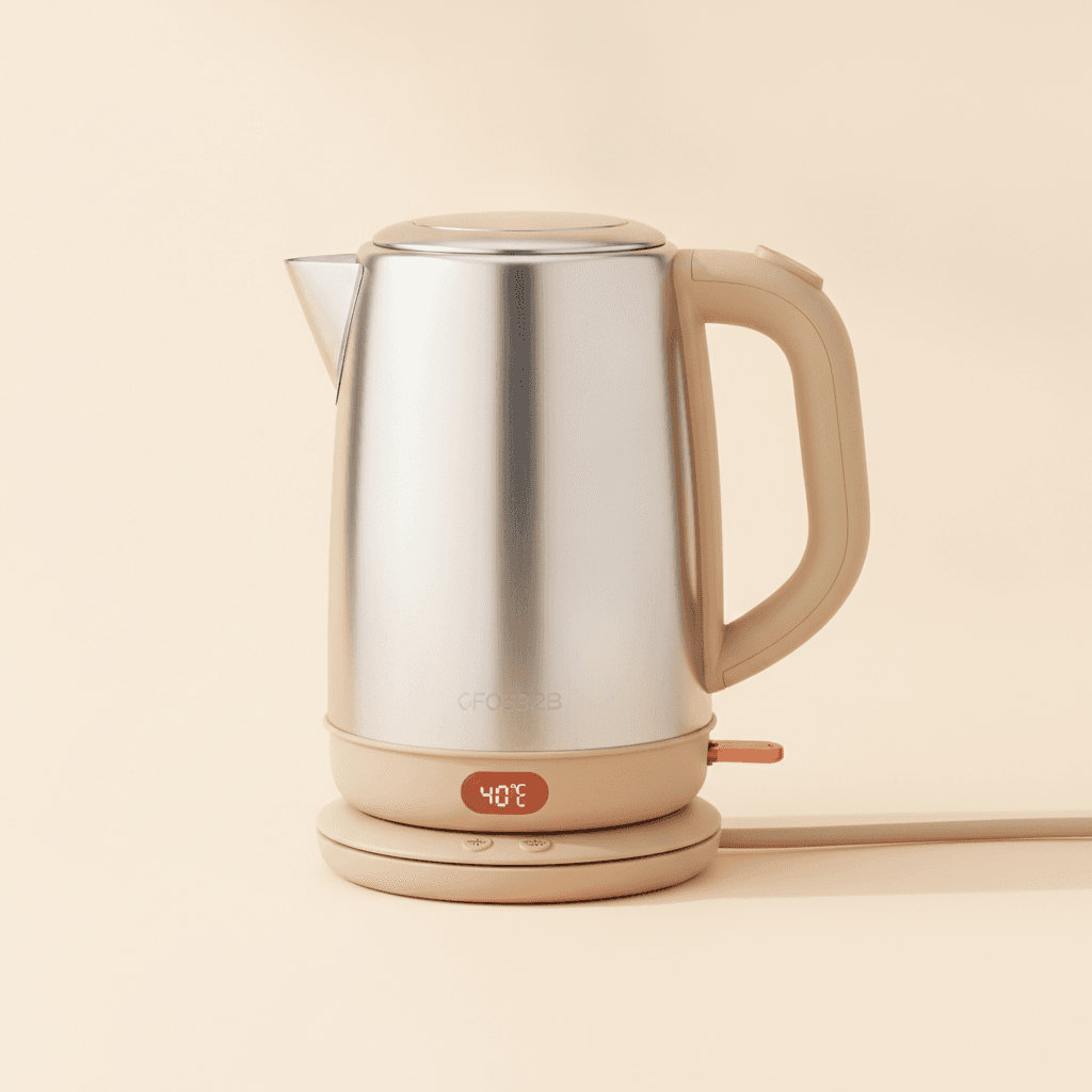 Bouilloire Inox Température Réglable — 1,7L - Image 1