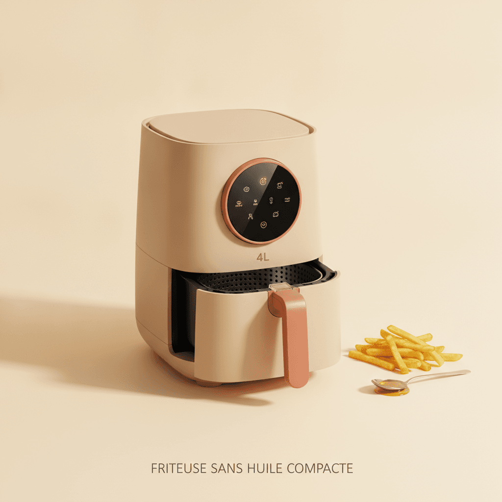 Friteuse Sans Huile Compacte 4L - Image 1