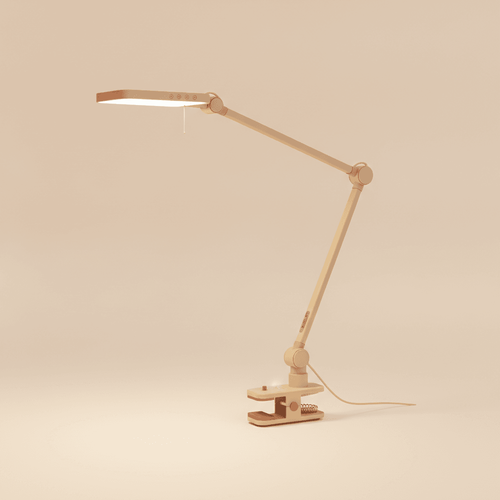 Lampe de Bureau Architecte LED — Pince & Port USB - Image 1