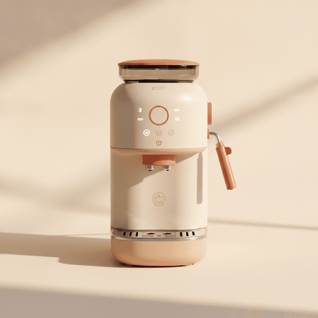 Machine à Café Grain — Broyeur Céramique Intégré