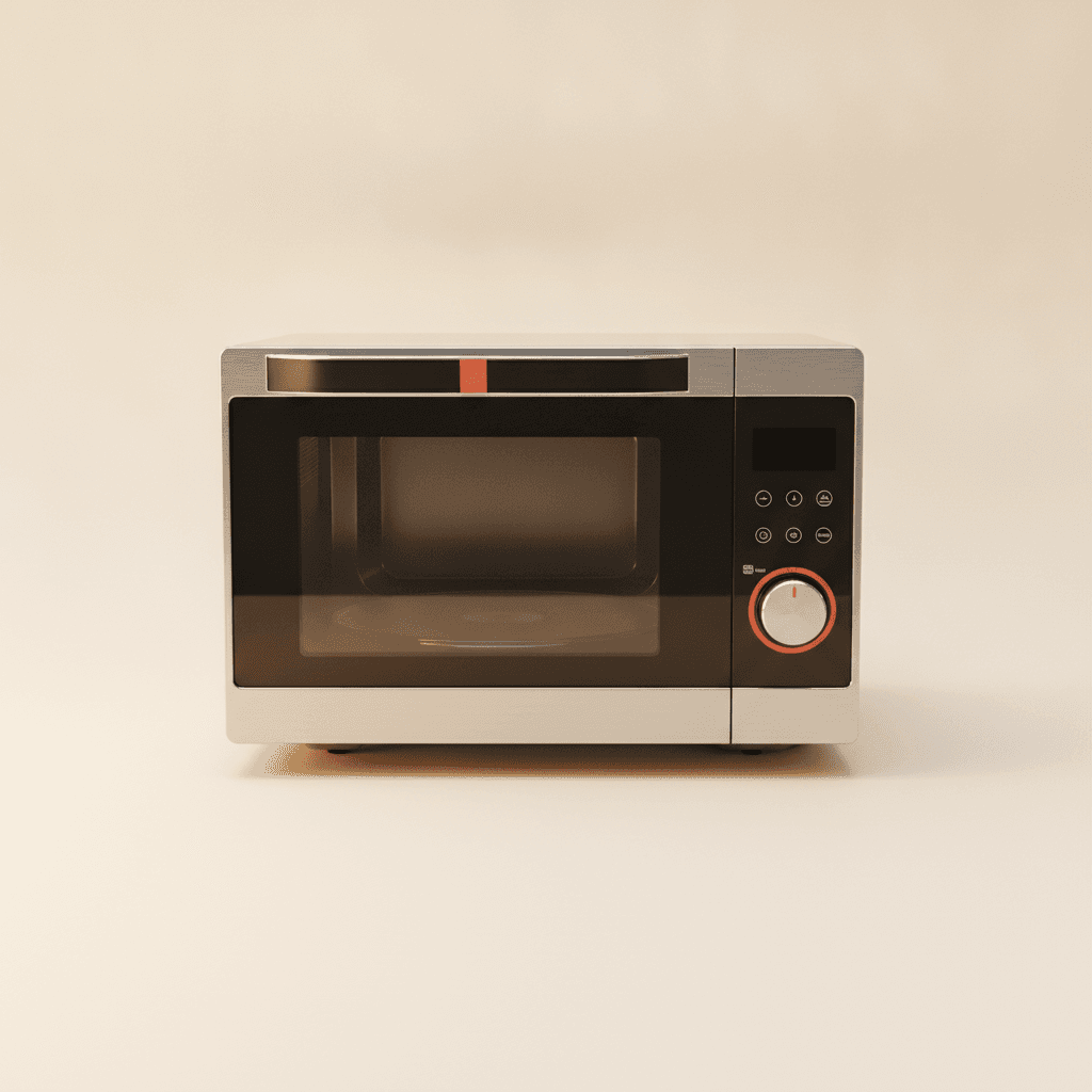 Micro-Ondes Combiné Grill 25L — Inox - Image 1