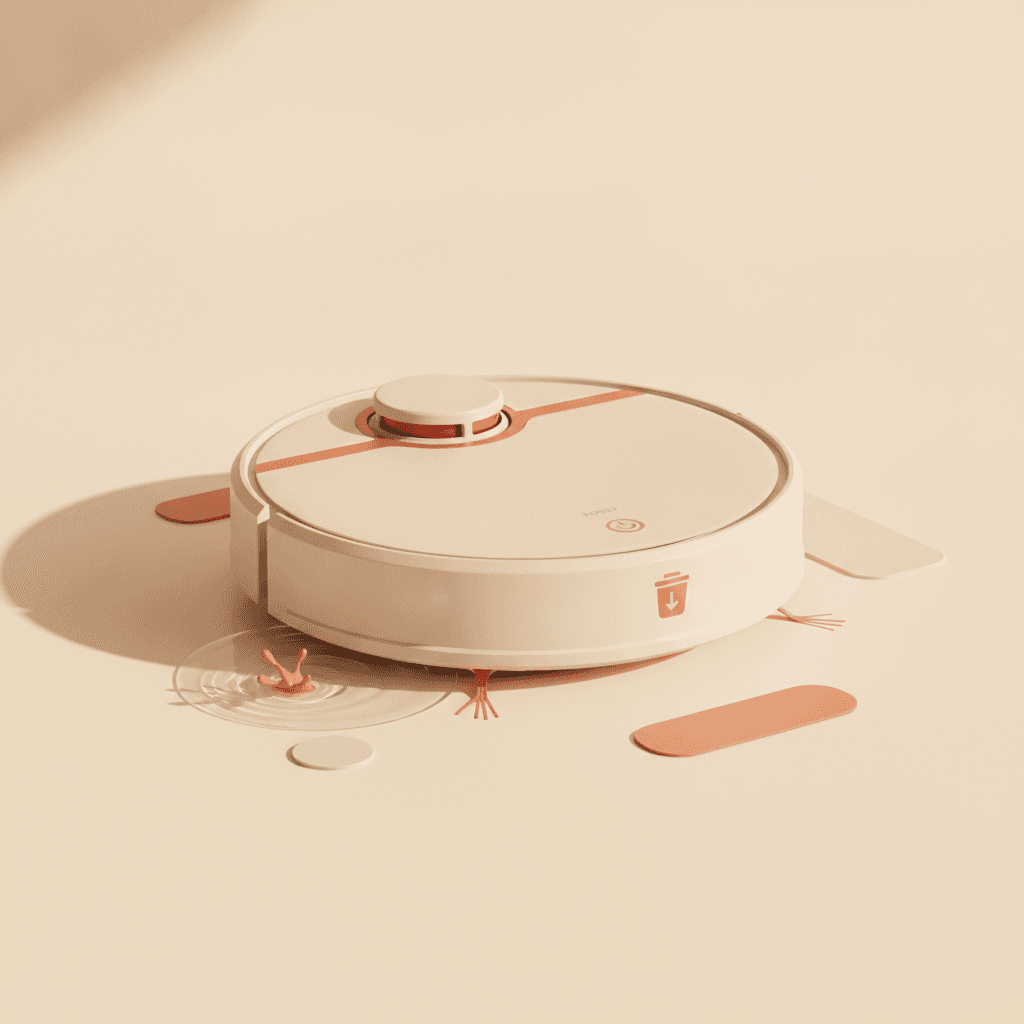 Robot Aspirateur Connecté — Cartographie Laser - Image 1