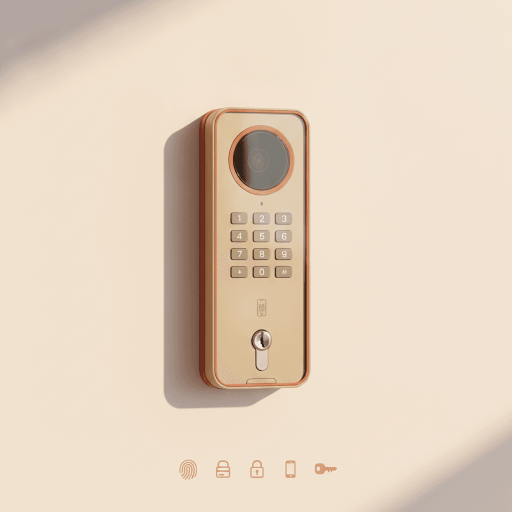 Serrure Connectée — Empreinte + Code + App - Image 1