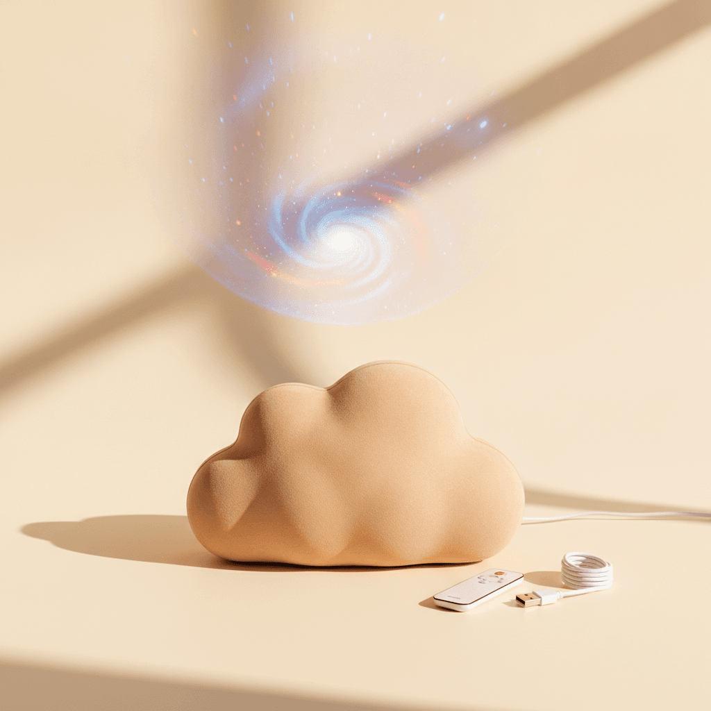 Veilleuse Nuage LED — Projecteur d'Étoiles - Image 1